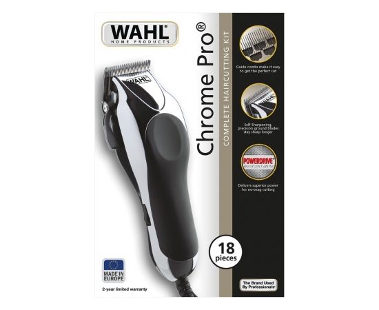 Wahl Chrome Pro Black, Chrome