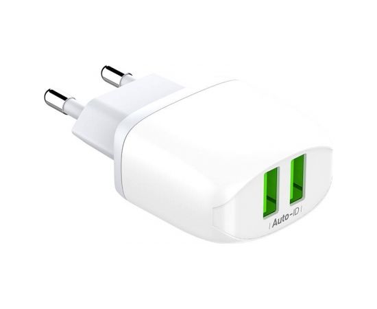 Wall charger  LDNIO A2219 2USB + Lightning cable
