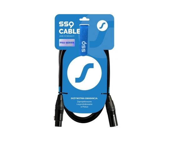 SSQ XX3 PRO - Kabel XLR-XLR 3 metrowy - NEUTRIK