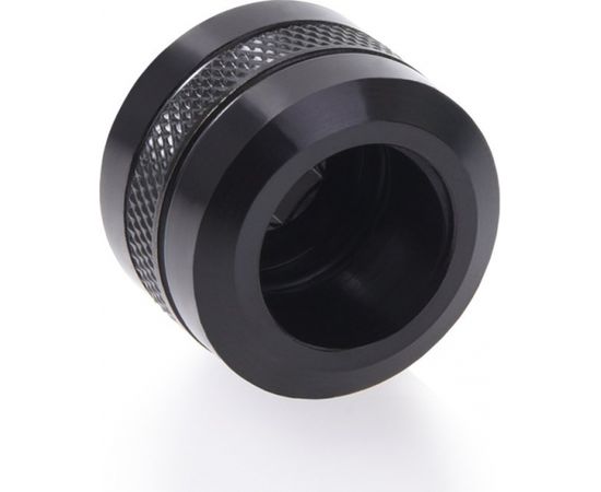 Alphacool Eiszapfen PRO 16mm HardTube Fitting G1 / 4 - Deep Black Sixpack, connection