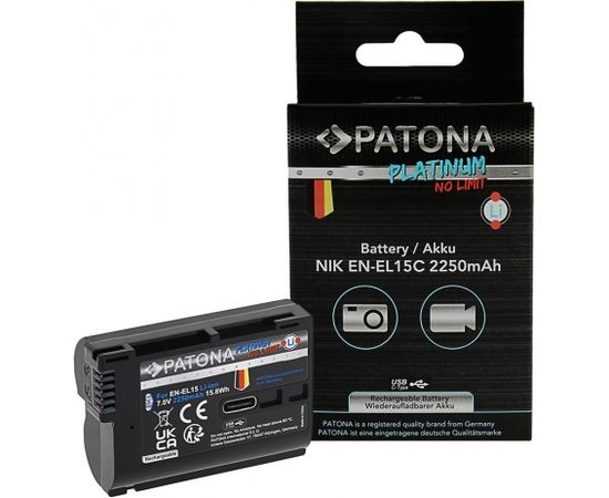 PATONA 1363 camera/camcorder battery Lithium-Ion (Li-Ion) 2250 mAh