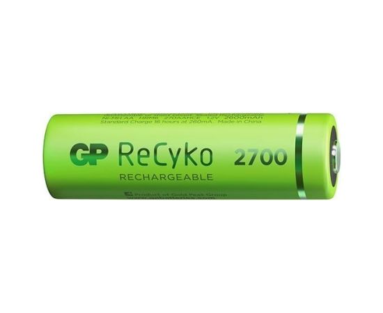 4x rechargeable batteries AA / R6 GP ReCyko 2700 Series Ni-MH 2600mAh