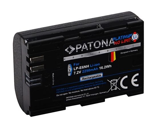 PATONA 1343 camera/camcorder battery Lithium-Ion (Li-Ion) 2250 mAh