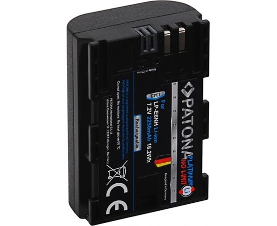 PATONA 1343 camera/camcorder battery Lithium-Ion (Li-Ion) 2250 mAh