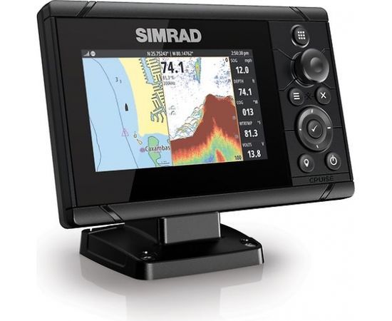 Simrad Cruise 5 karšu ploteris 83/200 ar transom sensoru