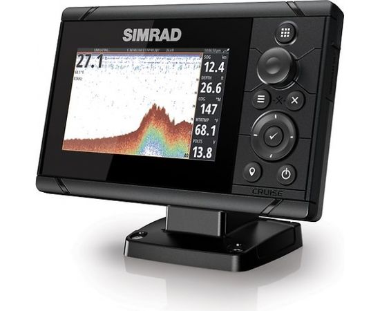 Simrad Cruise 5 karšu ploteris 83/200 ar transom sensoru