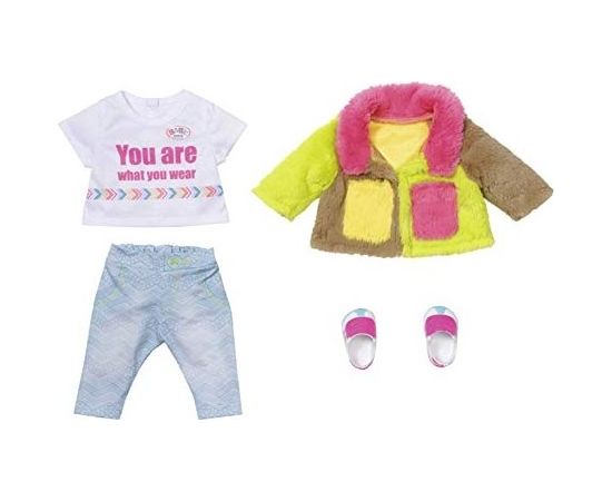 ZAPF Creation BABY born Deluxe Rainbow Coat - 830154