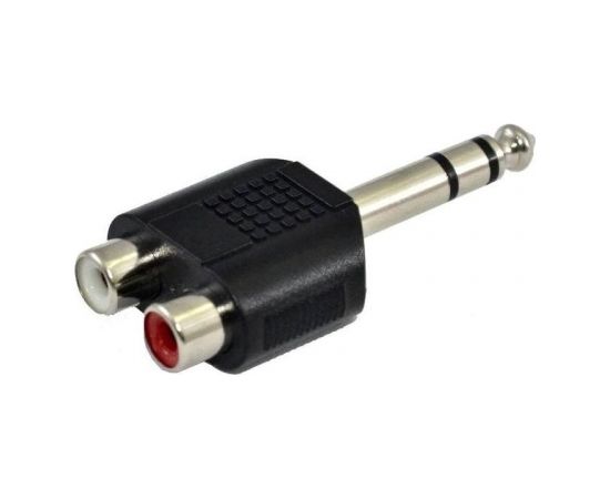 SSQ HA7 - Adapter 2 x gniazdo RCA - jack stereo 6.3mm