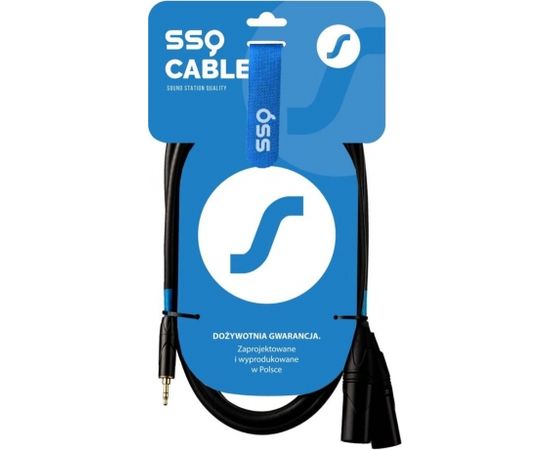 SSQ MIXLR3 - Jack stereo 3,5mm - 2x XLR męski