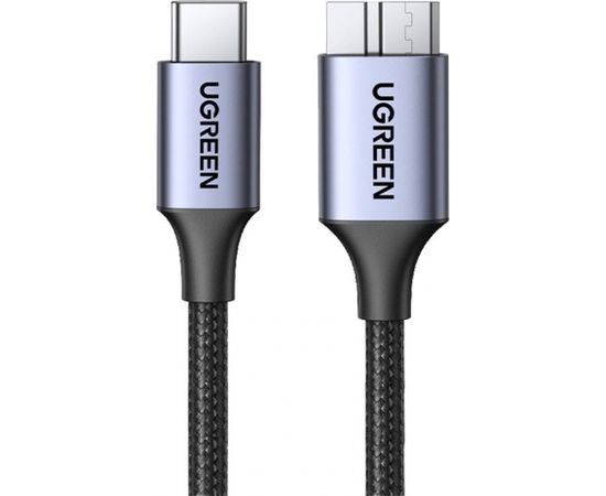 Cable USB-C to Micro USB UGREEN 15231, 0.5m (space gray)