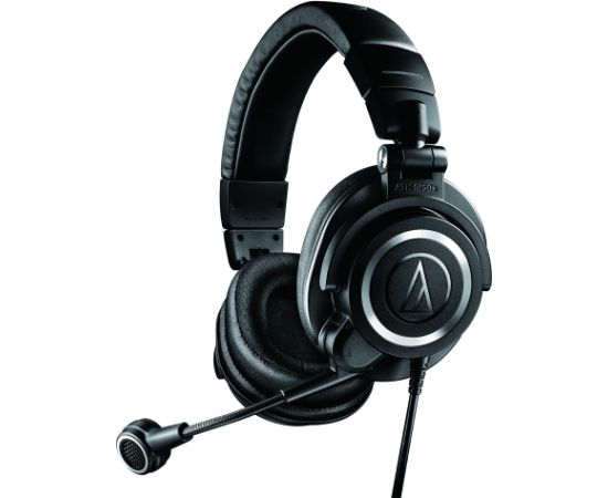 Audio Technica Wired Headphones M50xSTS-USB Wired, Over-ear, Microphone,  3-pin XLR-M, 3.5 mm, Black