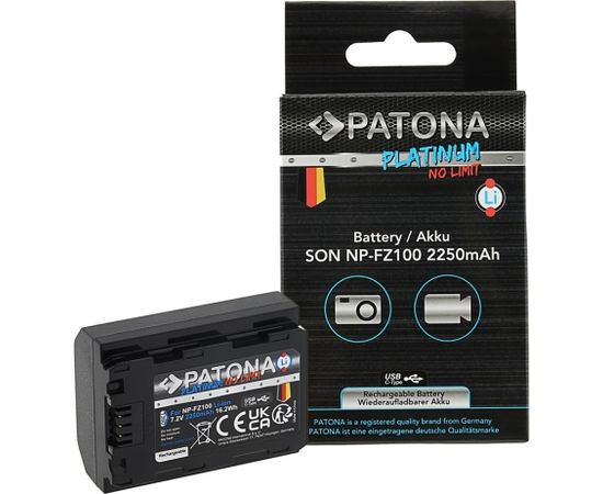 PATONA 1360 camera/camcorder battery Lithium-Ion (Li-Ion) 2250 mAh