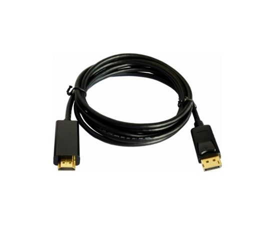 Kabelis Brackton DisplayPort Male - HDMI Male 2m Black