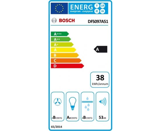 Bosch DFS097A51 Series|4 90cm 397m³/h Silver Metallic