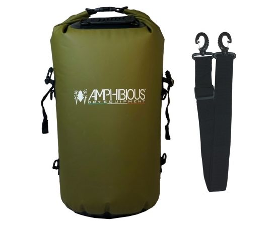 AMPHIBIOUS WATERPROOF BAG TUBE 40L GREEN P/N: TS-1040.15