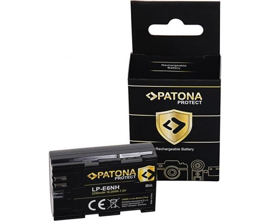 Patona Protect LP-E6NH Battery for Canon EOS R5 EOS R6 2250mAh / 16.2Wh