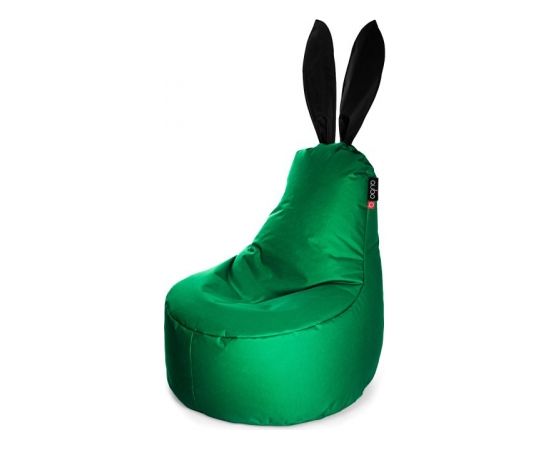 Qubo BeanBags Mommy Rabbit Black Ears Avocado POP