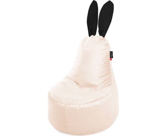 Qubo Mommy Rabbit Black Ears Vanille VELVET