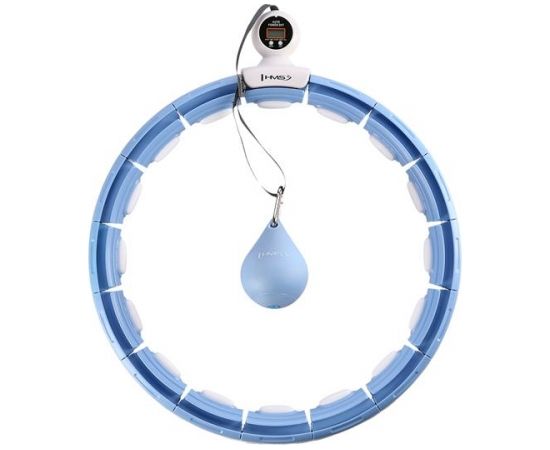 HHM15 HULA HOOP BLUE MAGNETIC AR SVARU + SKAITĪTĀJS HMS