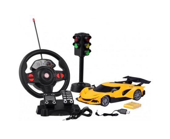 Sporta auto ar pulti RC0589 yellow