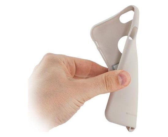 Mercury Soft feeling TPU Супер тонкий чехол-крышка с матовой поверхностью для Apple iPhone 11 Pro Max (6.5") Бежевый