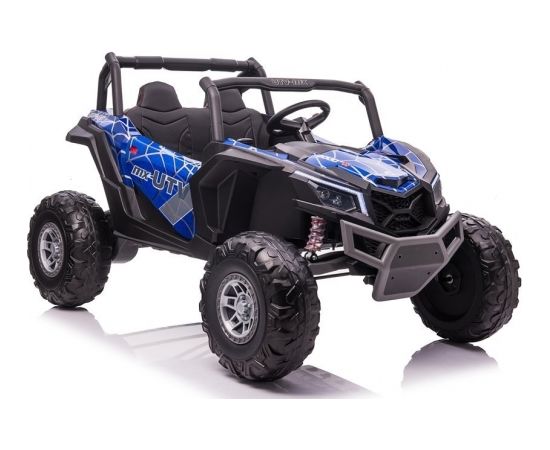 Bērnu divvietīgais apvidus automobilis "Buggy UTV-MX MP4", lakots zils