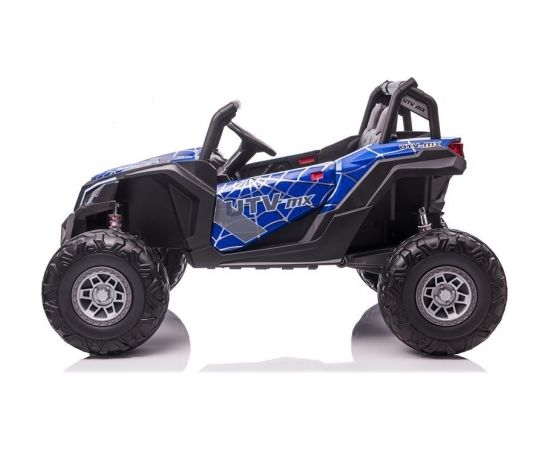 Bērnu divvietīgais apvidus automobilis "Buggy UTV-MX MP4", lakots zils