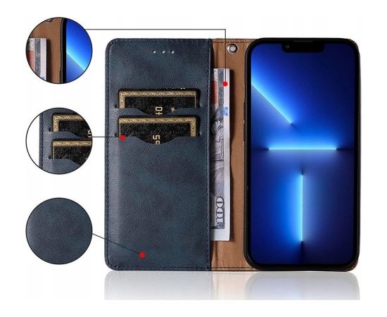 Fusion Magnet Strap книжка чехол + нить для Samsung A236 Galaxy A23 5G синий