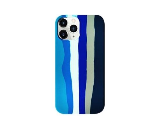 Evelatus  
       Apple  
       iPhone 14 Pro Silicone case Multi-Colored 
     Blue