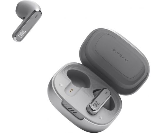 JBL wireless earbuds Live Flex, silver