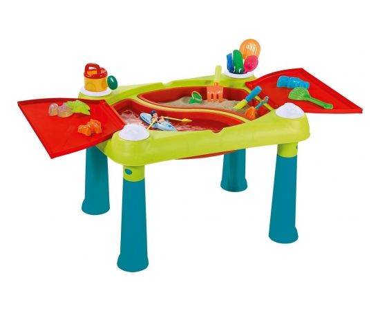 Keter Bērnu rotaļu galdiņš Creative Fun Table tirkīza/sarkans
