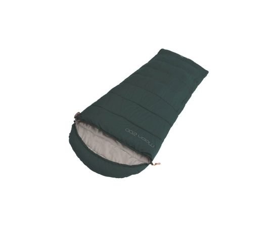 Easy Camp Camp Moon 200 "L", Sleeping Bag, 220 x 80 cm, 2 way open-end - auto lock, L-shape, Teal