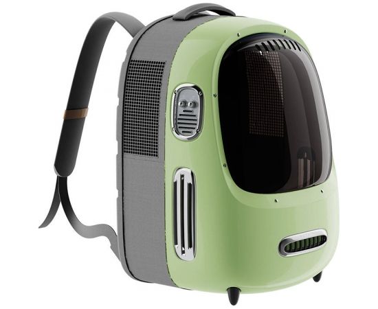 Mājdzīvnieku ceļojumu mugursoma PetKit Breezy 2 (Green)