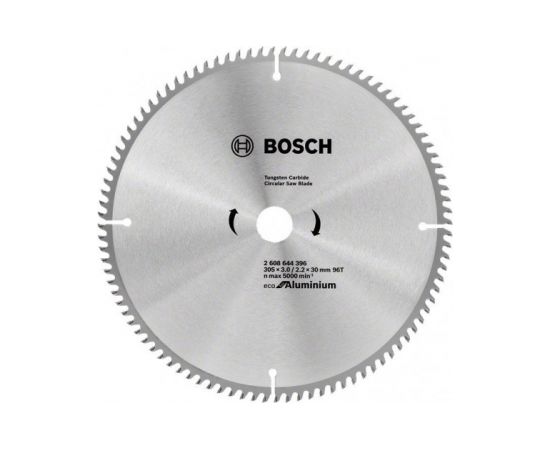 Griešanas disks Bosch Eco for Aluminium 2608644396; 305x30 mm; Z96