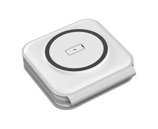 Choetech T588-F 3in1 Magnetic Wireless Charger 15W (white)