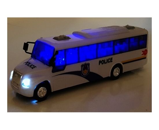 MODERL SERIES policijas autobuss, balts