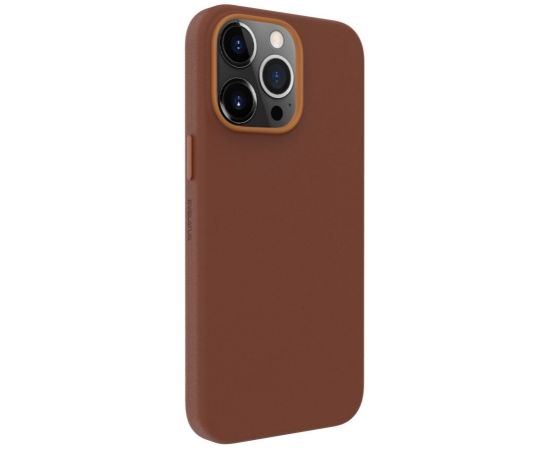 Evelatus  
       Apple  
       iPhone 13 Pro Max Genuine Leather case with MagSafe 
     Brown