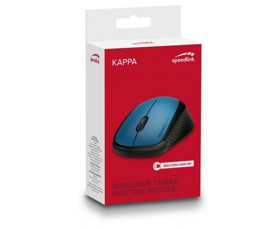 Speedlink mouse Kappa Wireless, blue (SL-630011-BE)