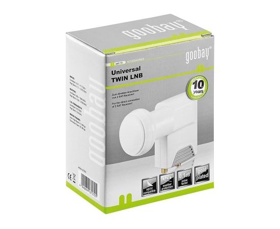 goobay Twin Universal LNB 0,1dB