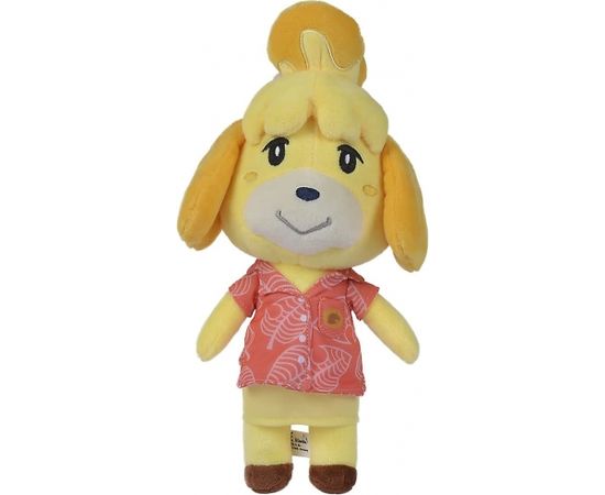 Simba Animal Crossing Melinda, Cuddly Toy (cream, 25 cm)