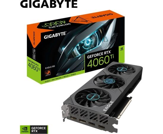 Gigabyte GeForce RTX 4060 Ti EAGLE 8G NVIDIA 8 GB GDDR6 DLSS 3