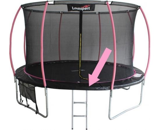 Lean Sport Osłona na sprężyny do Trampoliny Sport Max 12ft Czarno-Różowa