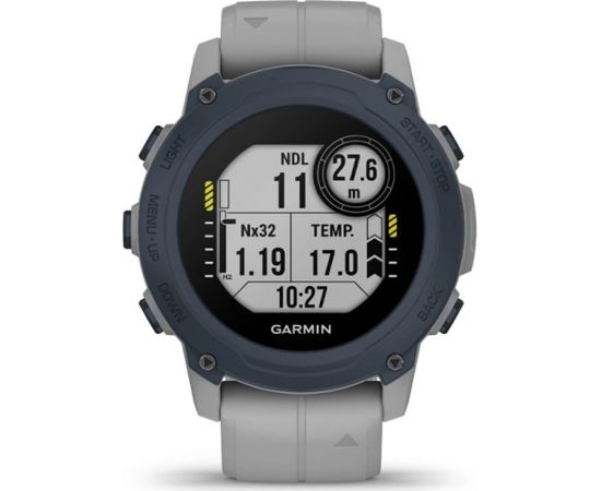 Garmin Descent G1 2.29 cm (0.9") MIP 45 mm Grey GPS (satellite)