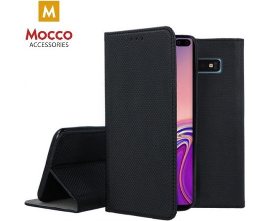Mocco Smart Magnet Case Чехол для телефона Samsung Galaxy A12 / M12 Черный
