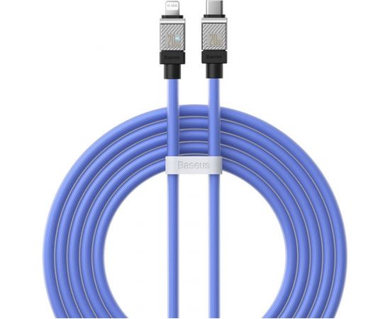 Fast Charging cable Baseus USB-C to Coolplay Series 2m, 20W (purple)