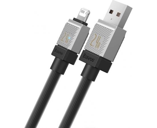 Fast Charging cable Baseus USB-A to Lightning CoolPlay Series 2m, 2.4A (black)