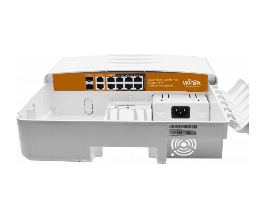 WI-PS310GF-O ~ Гигабитный PoE коммутатор уличного исполнения 6GE(PoE)+2GE(Hi-PoE)+2GE(Uplink)+2SFP(PoE 120Вт)