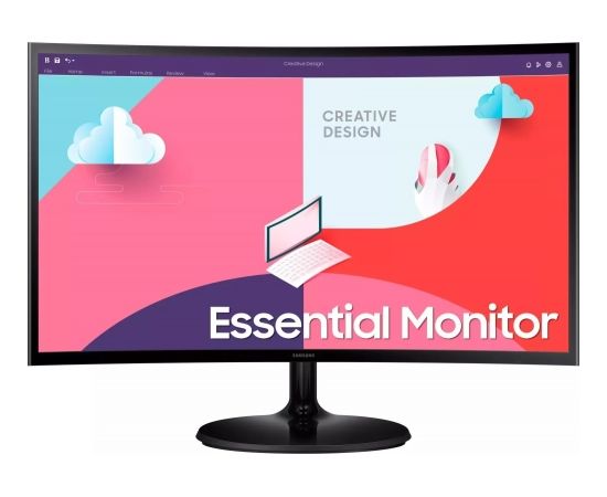 Samsung Essential monitor S3 S36C (pedestal circular), 24"