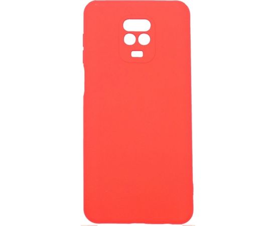 Evelatus  
       Xiaomi  
       Xiaomi Redmi Note 9 Pro / Redmi Note 9S Nano Silicone Case Soft Touch TPU 
     Red
