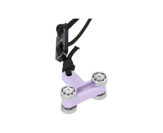 Vingrošanas aplis ar atsvaru OHA02 HULA HOP VIOLET WITH WEIGHT ONE FITNESS